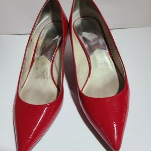 Red Michael Kors shoes